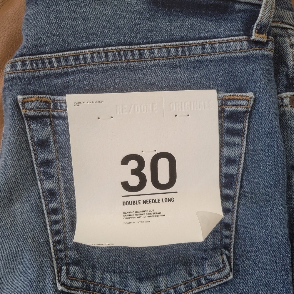 NWT Double Needle Long Jeans - Picture 6 of 8